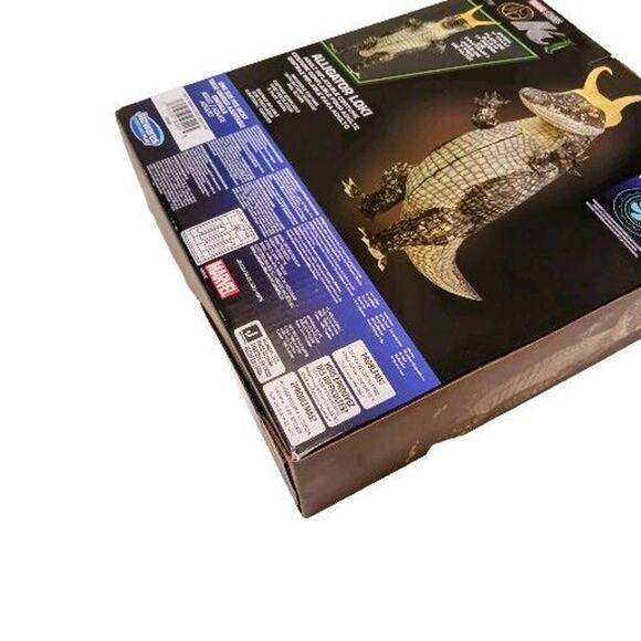 Alligator Loki Costume 7' TALL Adult INFLATABLE HALLOWEEN Jumpsuit Claws w FAN - Picture 15 of 15